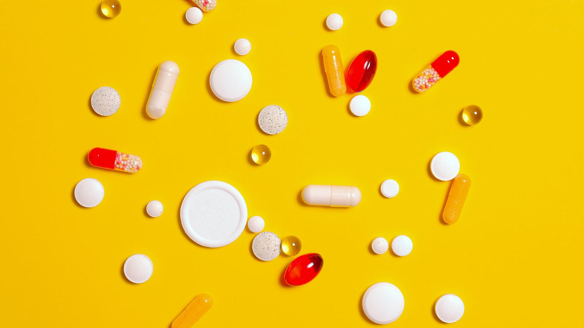 Vitamin pills, relevant to the best multivitamin for dogs in the UK