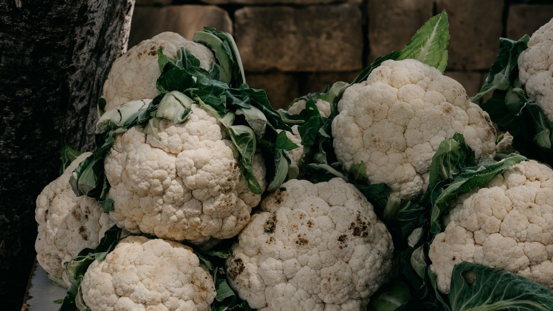 Fresh cauliflower, relevant to whether dogs can eat cauliflower