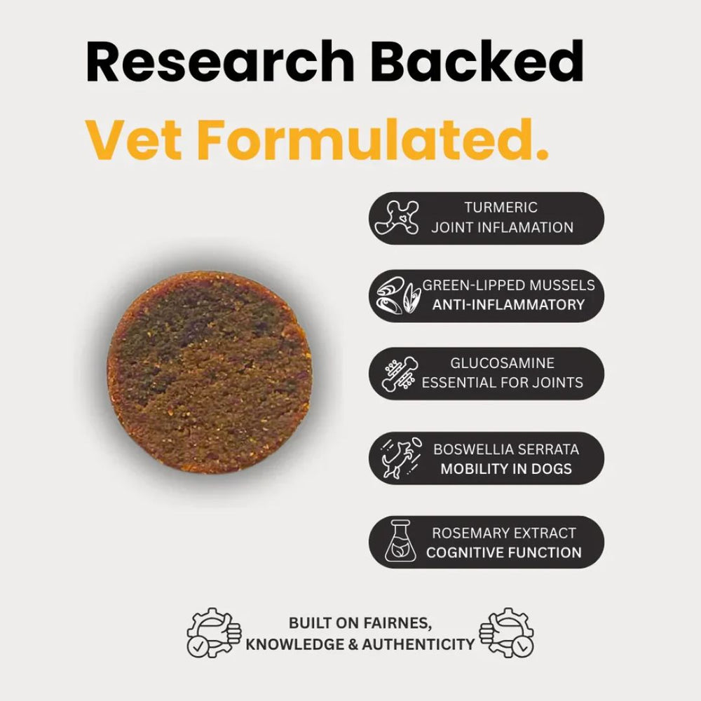 Dog Joint Care & Mobility Chews jar