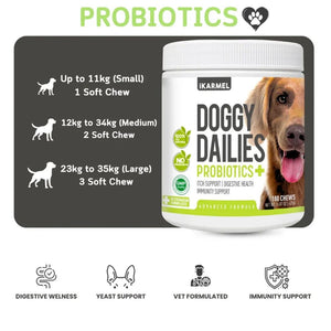 Vet-Recommended Dog Probiotic Chews product detail image