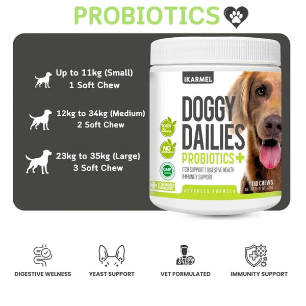 Vet-Recommended Dog Probiotic Chews product detail image