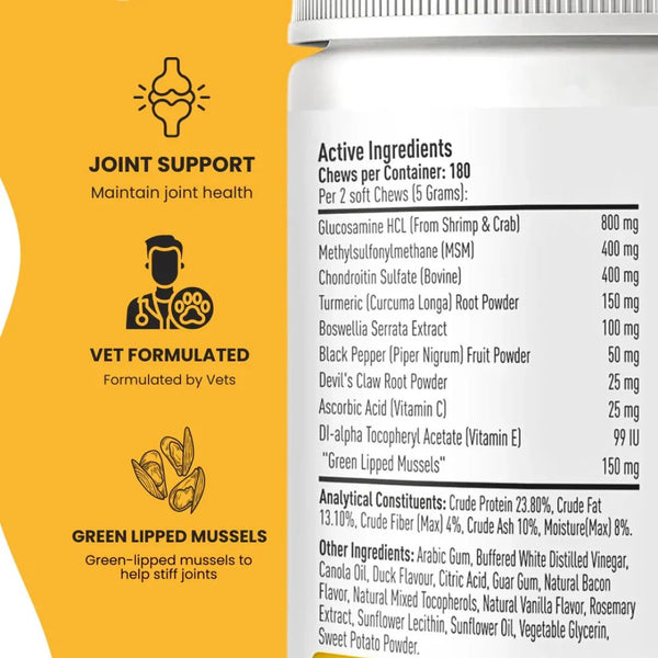 Dog Joint Care & Mobility Chews product detail image